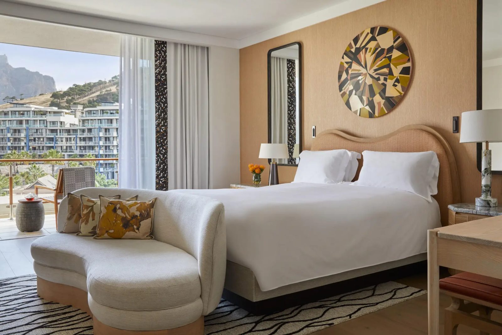 The spacious Marina Mountain suite