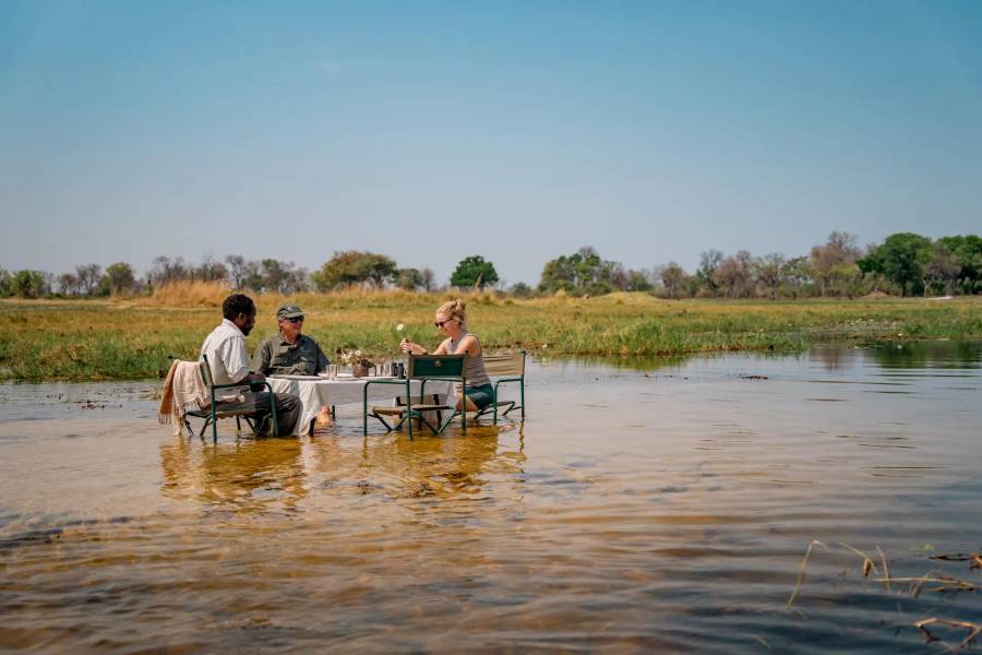 7-Day Ultra-lux fly-In safari Okavango Delta to Vic Falls