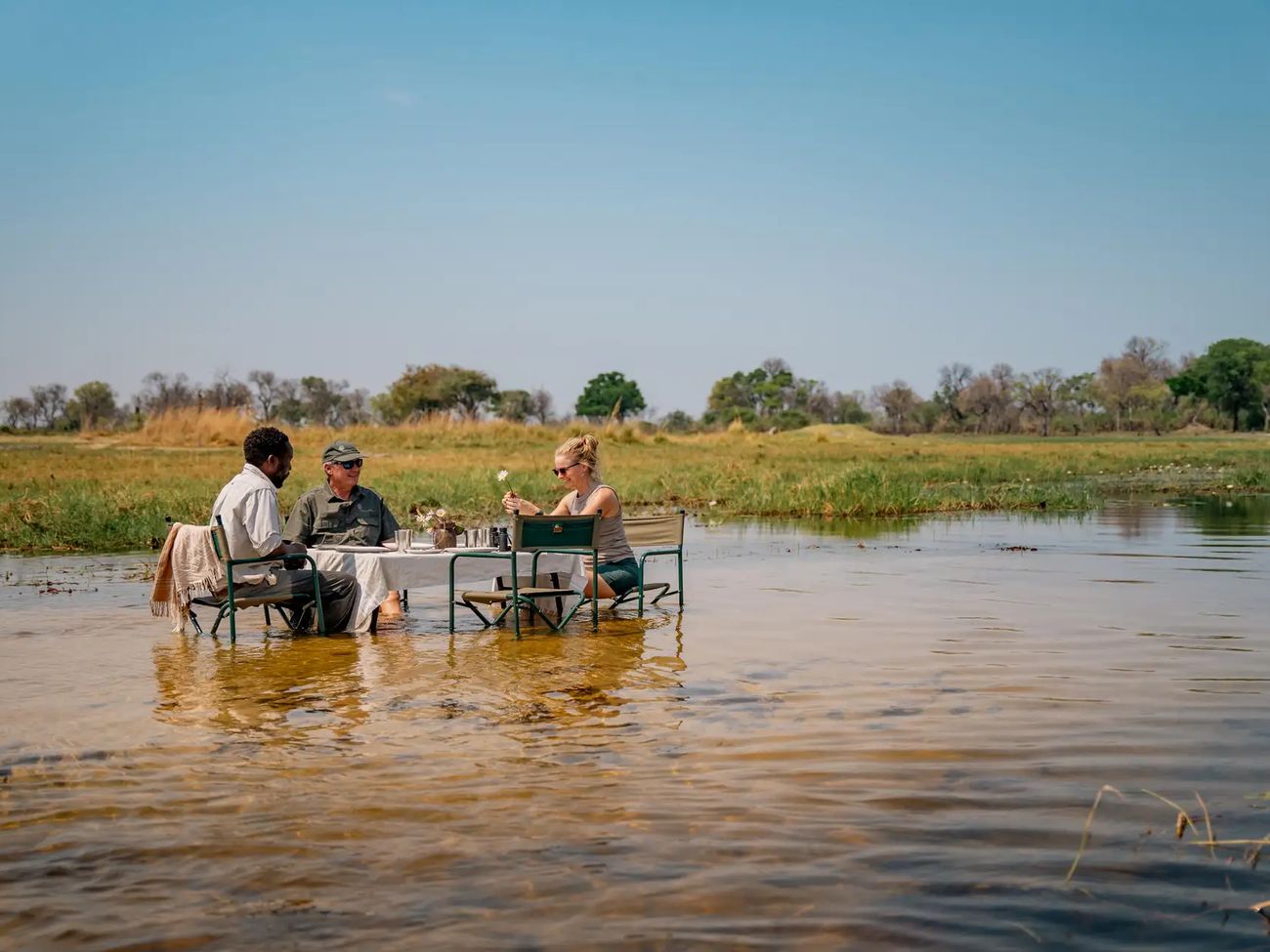 7-Day Ultra-lux fly-In safari Okavango Delta to Vic Falls