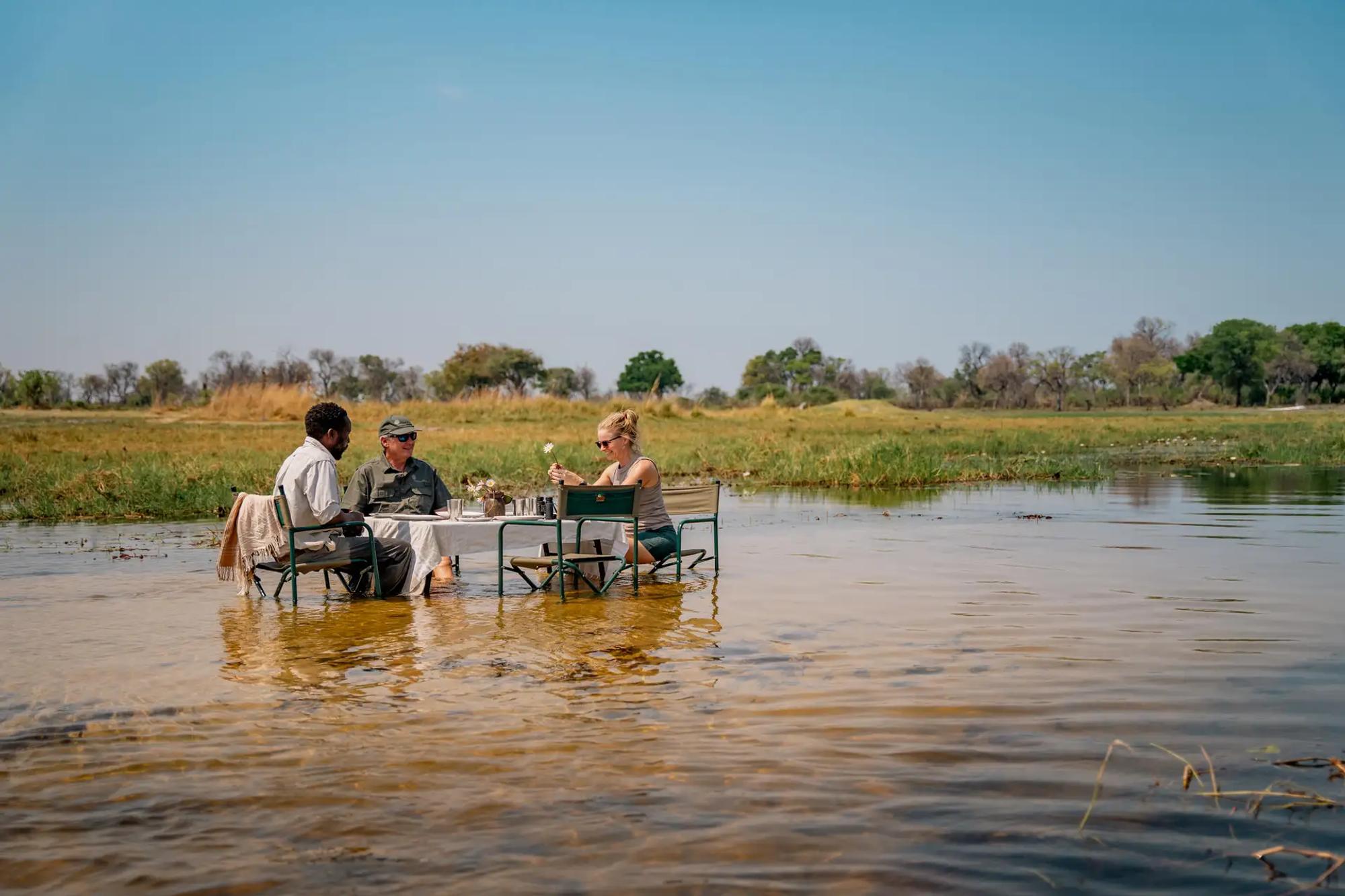 7-Day Ultra-lux fly-In safari Okavango Delta to Vic Falls