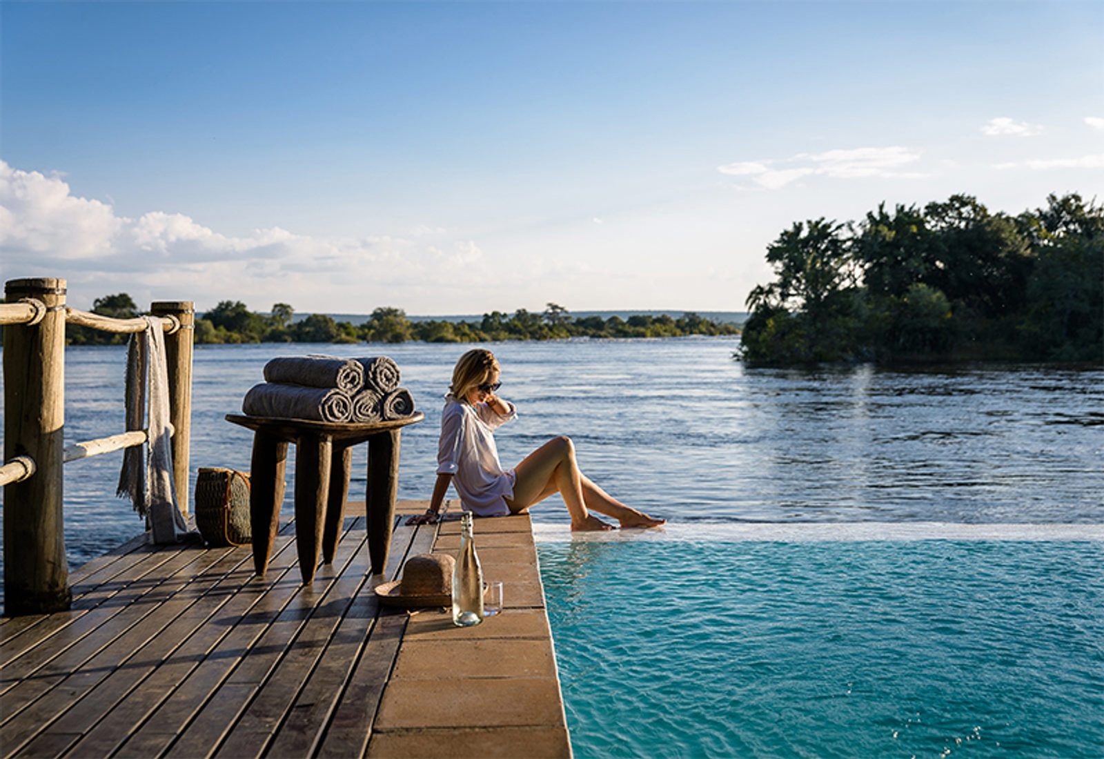 Swimming pool at Sanctuary Sussi & Chuma Lodge - 2019 Travel Trends
