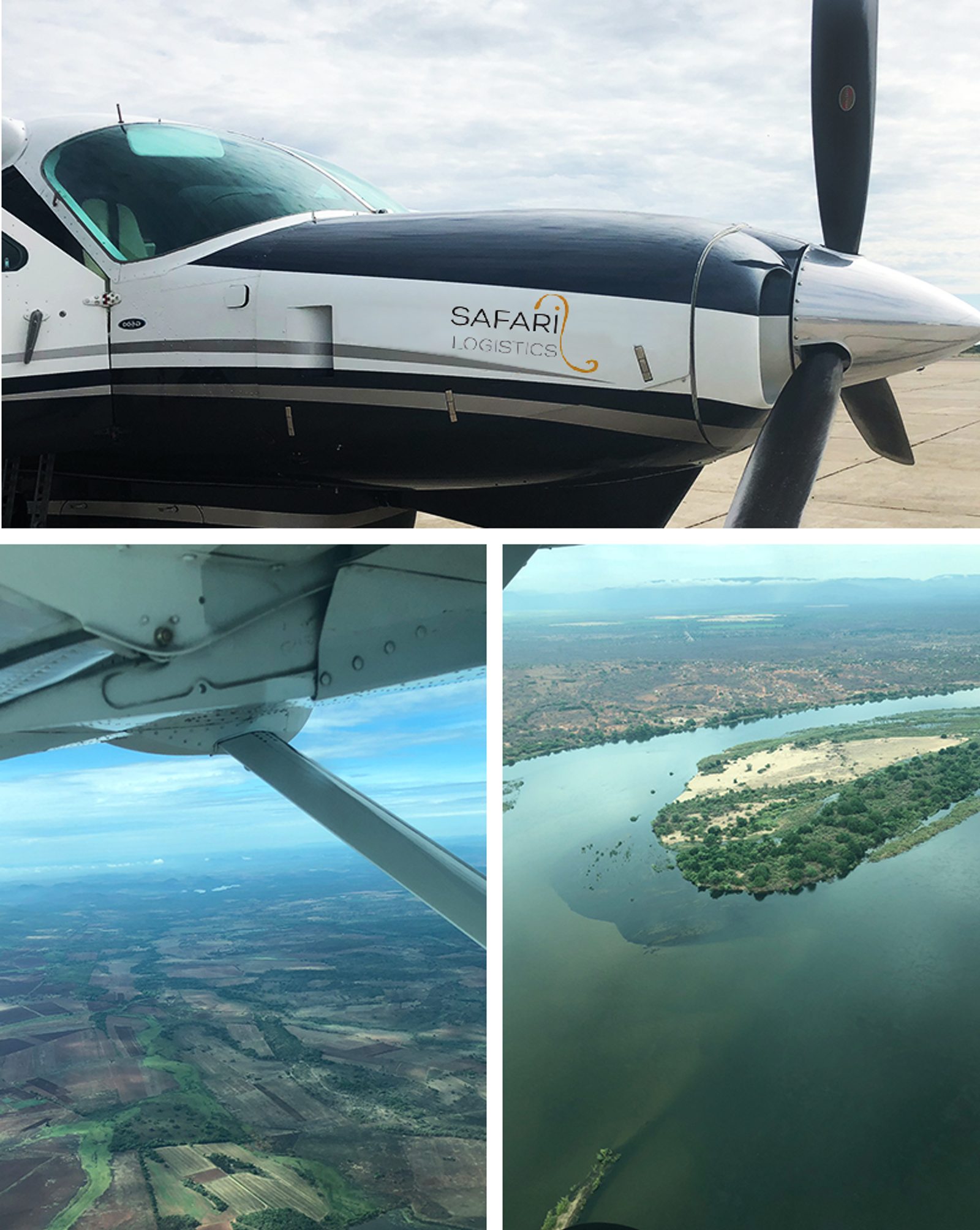 charter flights on a Safari in Zimbabwe
