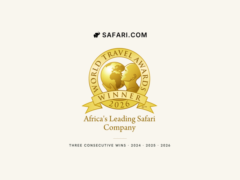 Safari.com Wins Africa’s Leading Safari Company for the Third Year Running