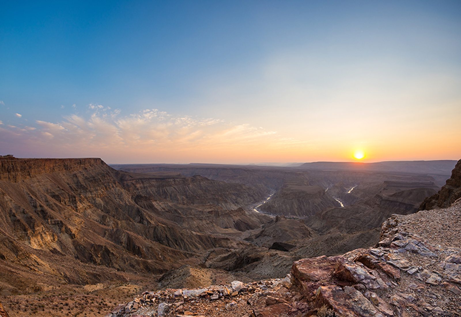 Fish River Canyon in Namibia