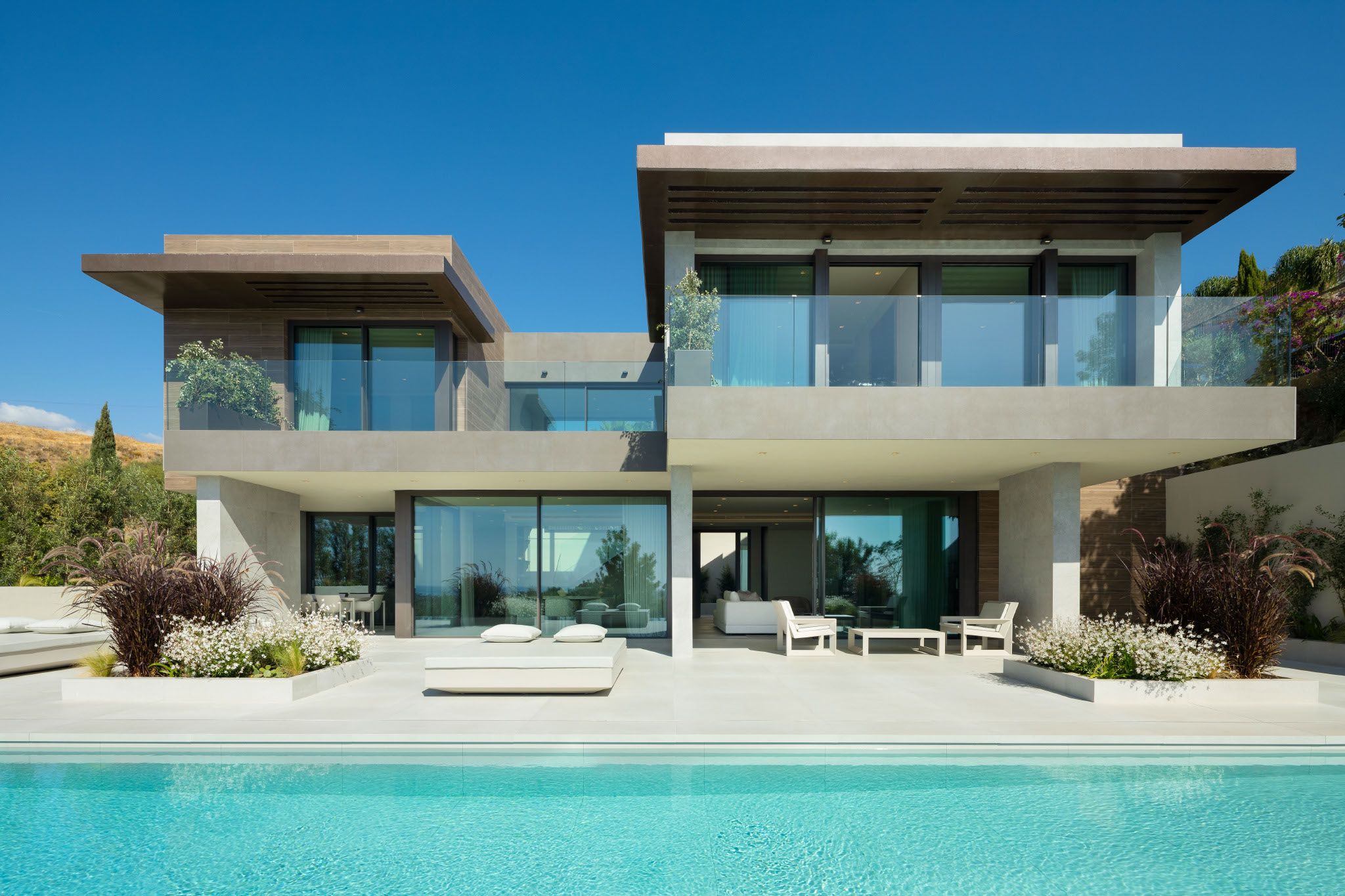 Villa Amara daytime exterior with private pool
