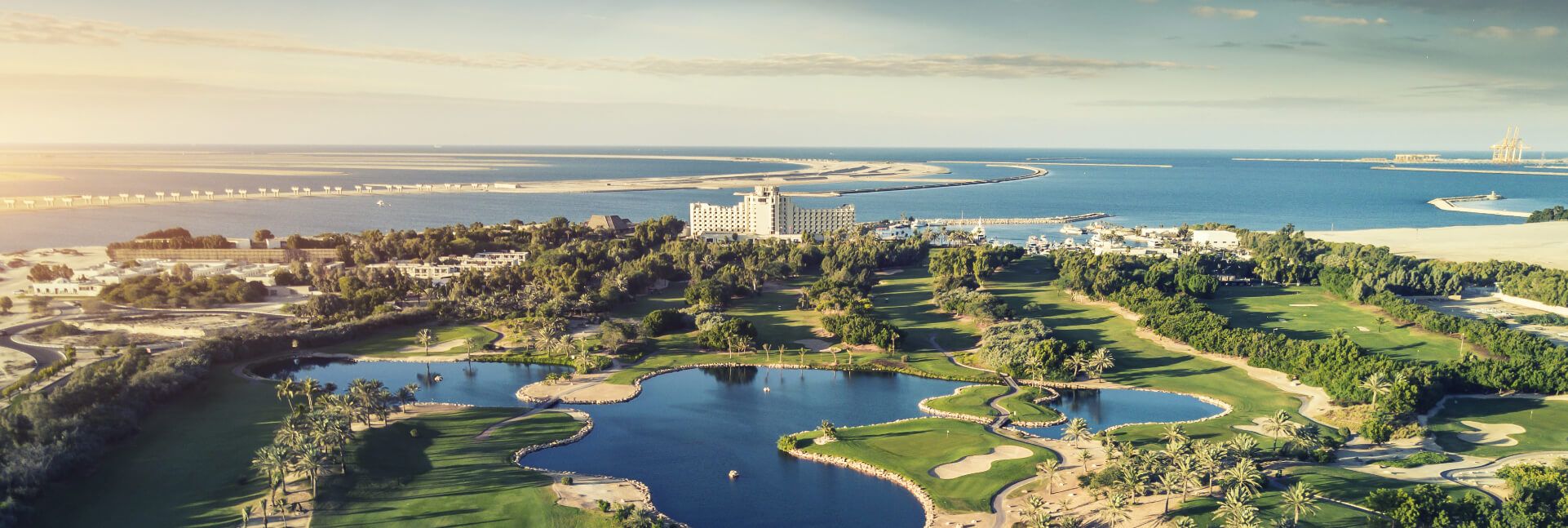 Course landscape at JA The Resort Golf Course