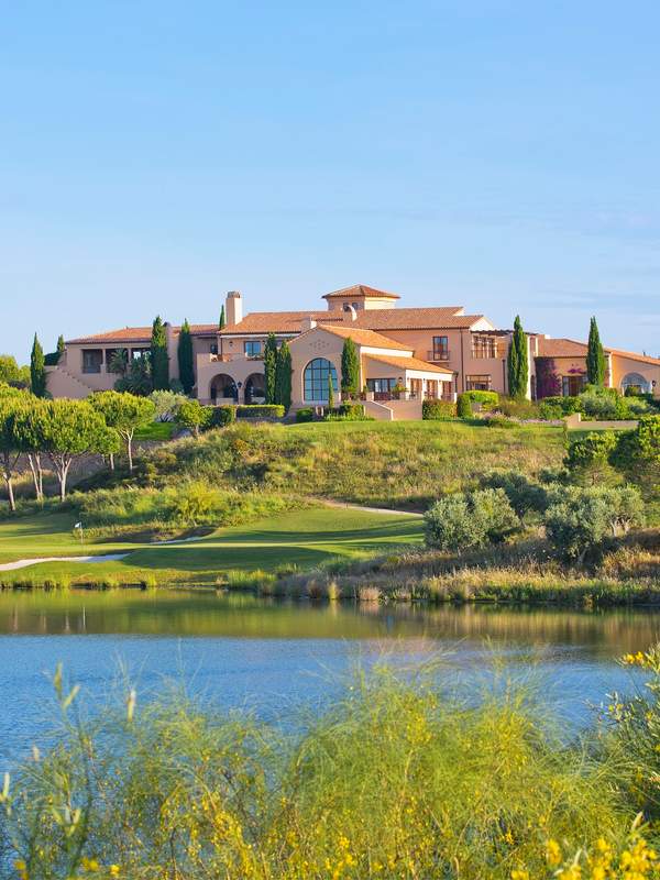 Monte Rei residences beside the golf course in Portugal