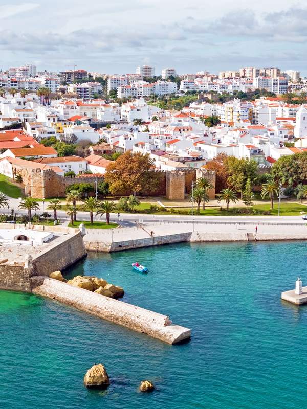 Palmares coastal golf setting near Lagos in Portugal
