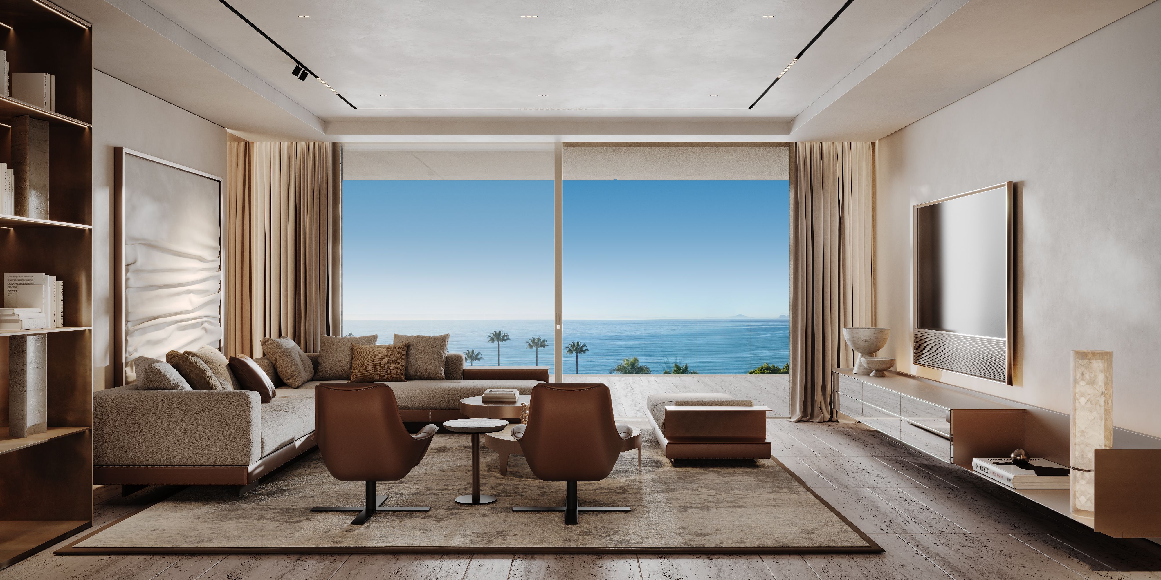 Tyrian Residences unit type — Living Room (1)