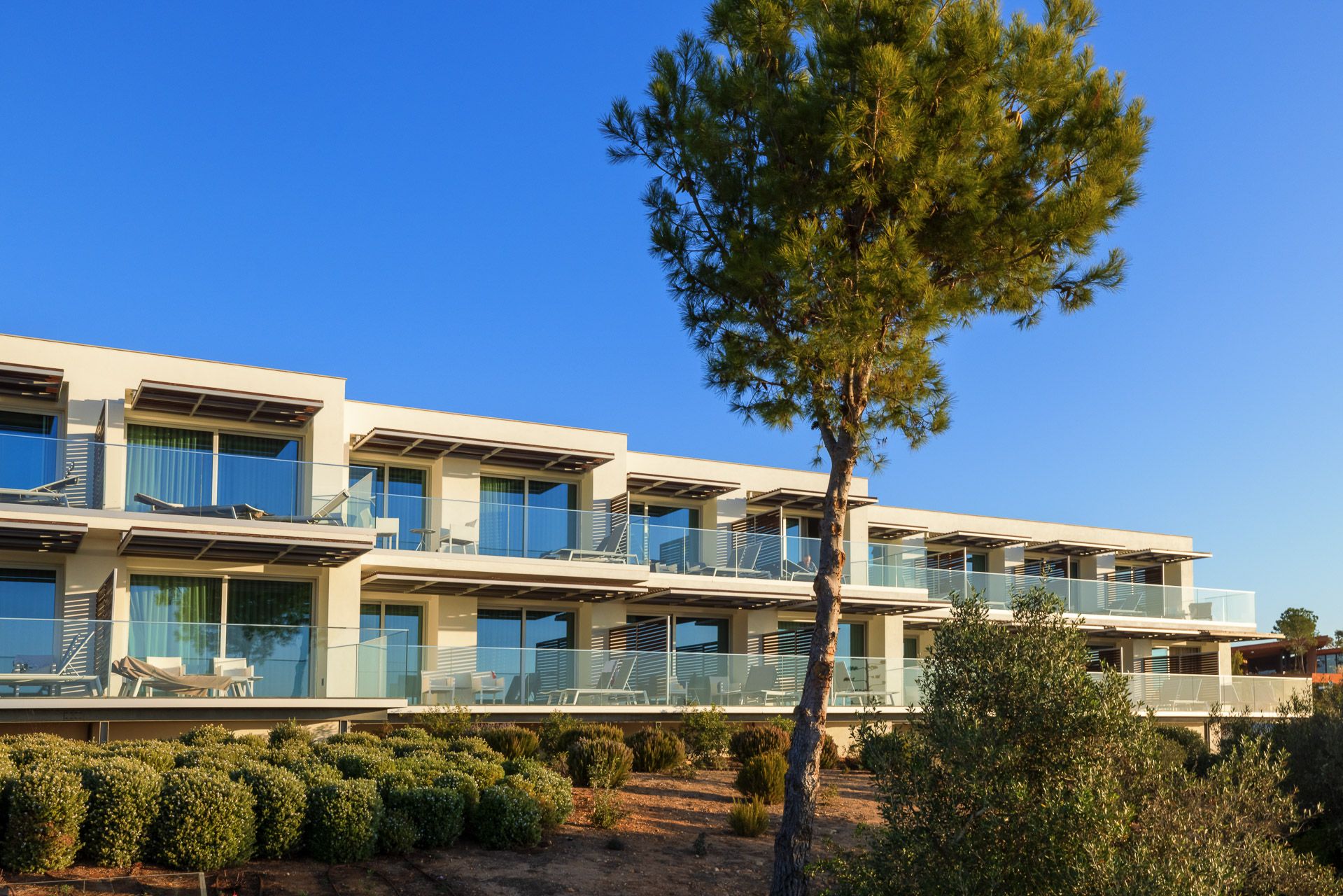 Completed residences at Palmares in the Western Algarve