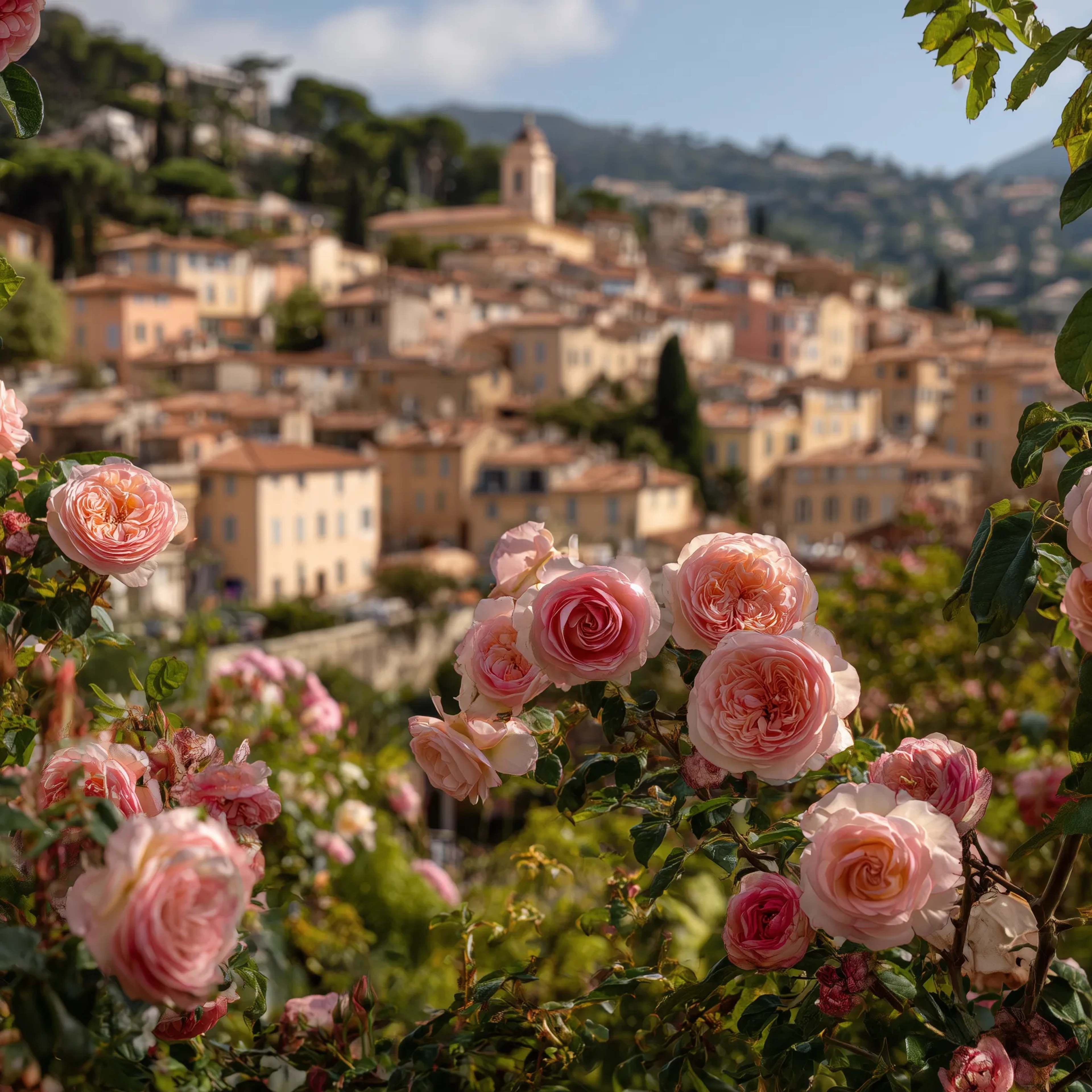 Close-up shot of lavender