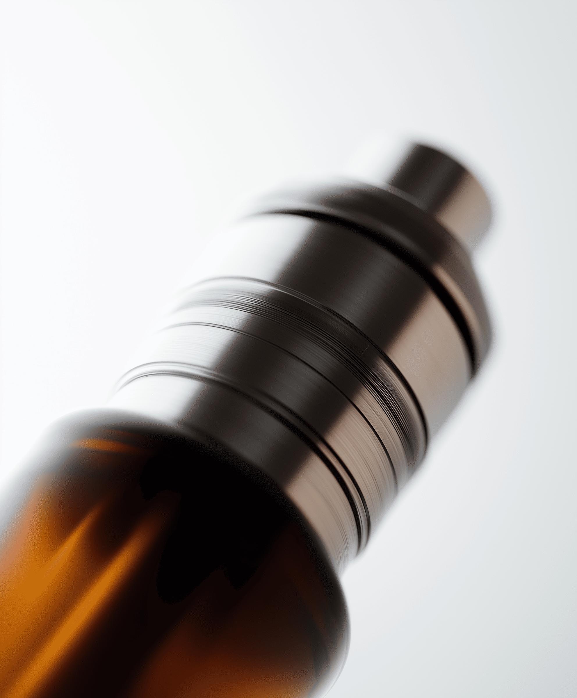 Smoke on a fruit background