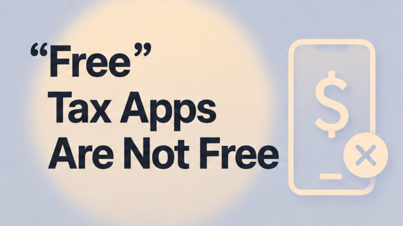The Real Cost of "Free" Tax Apps in the US