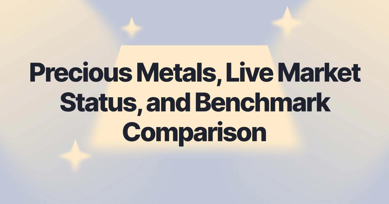 DecentWealth v1.3: Precious Metals, Live Market Status, and Benchmark Comparison