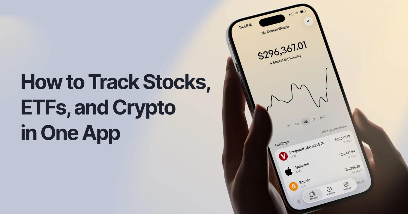 How to Track Stocks, ETFs, and Crypto in One App