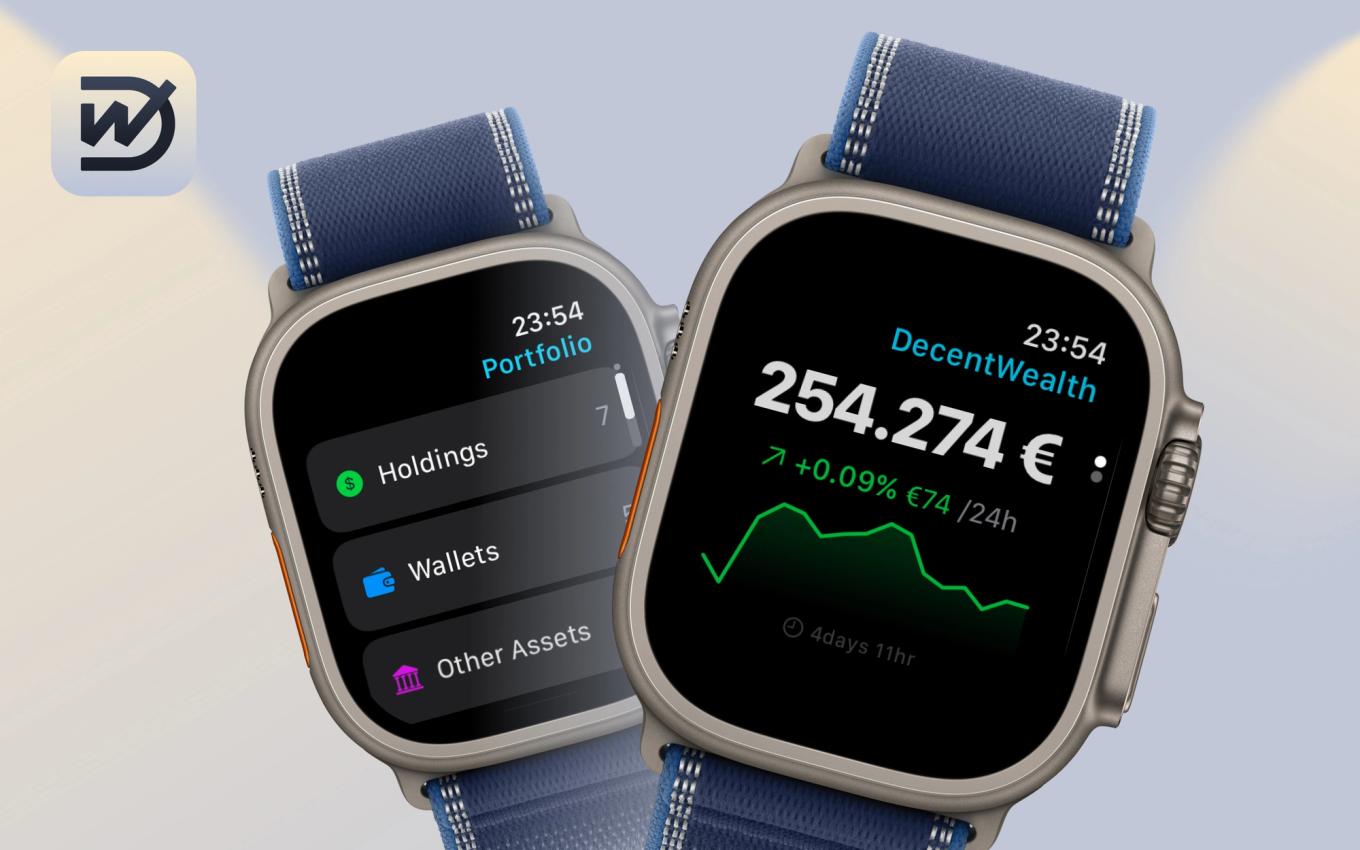 DecentWealth: Your Investment Portfolio on the Apple Watch Face