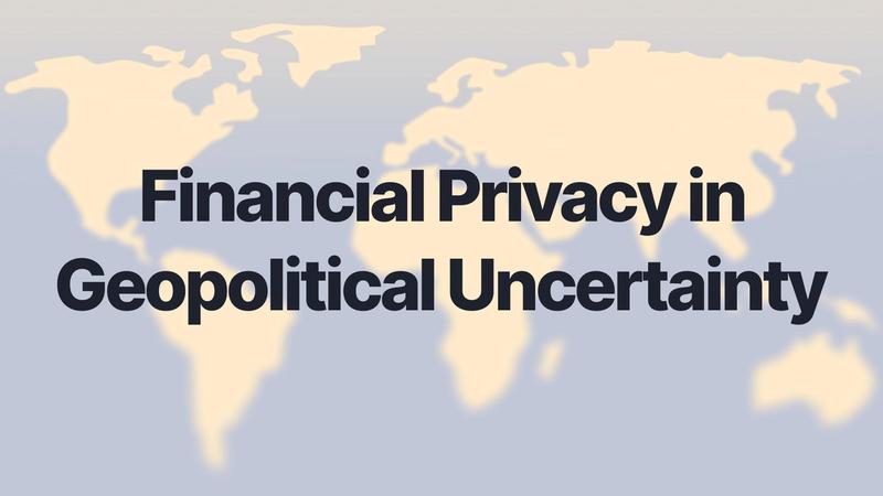 Private Portfolio Tracking Matters in Geopolitical Uncertainty