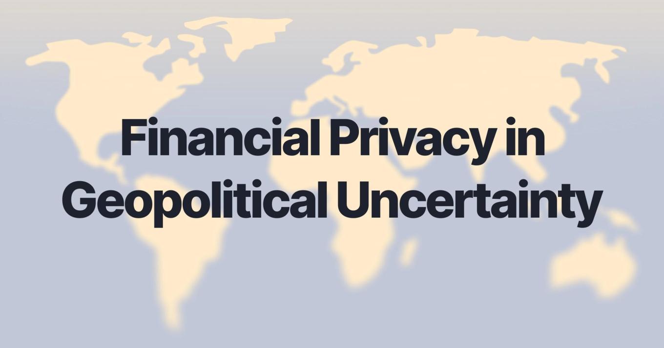 Private Portfolio Tracking Matters in Geopolitical Uncertainty