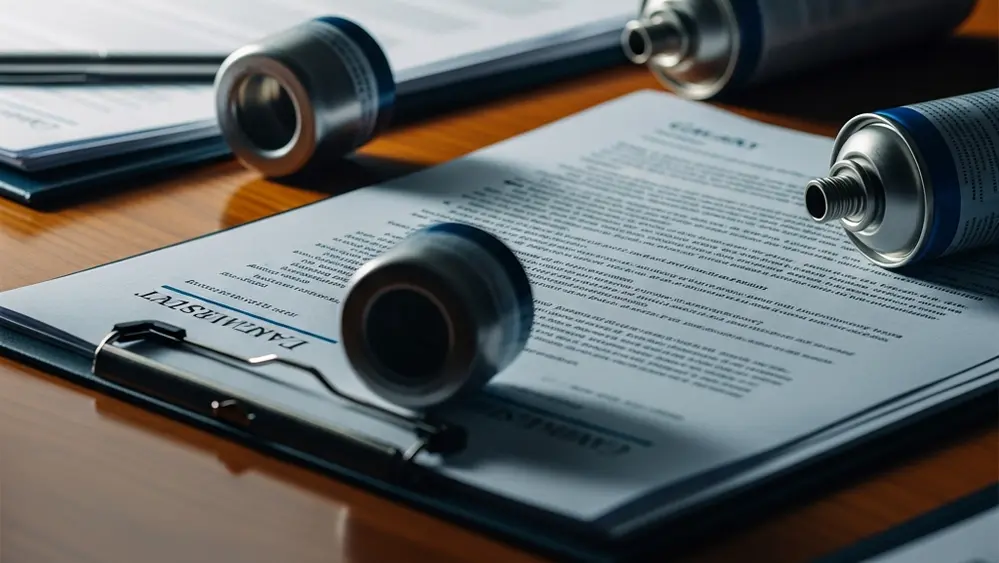 Image of a gas canister or legal documents, representing the Galaxy Gas nitrous oxide injury lawsuit.