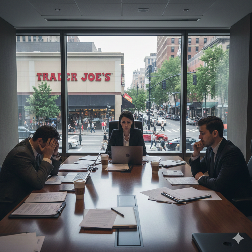 A symbolic wooden gavel resting on a desk next to a scale of justice, representing a court decision.