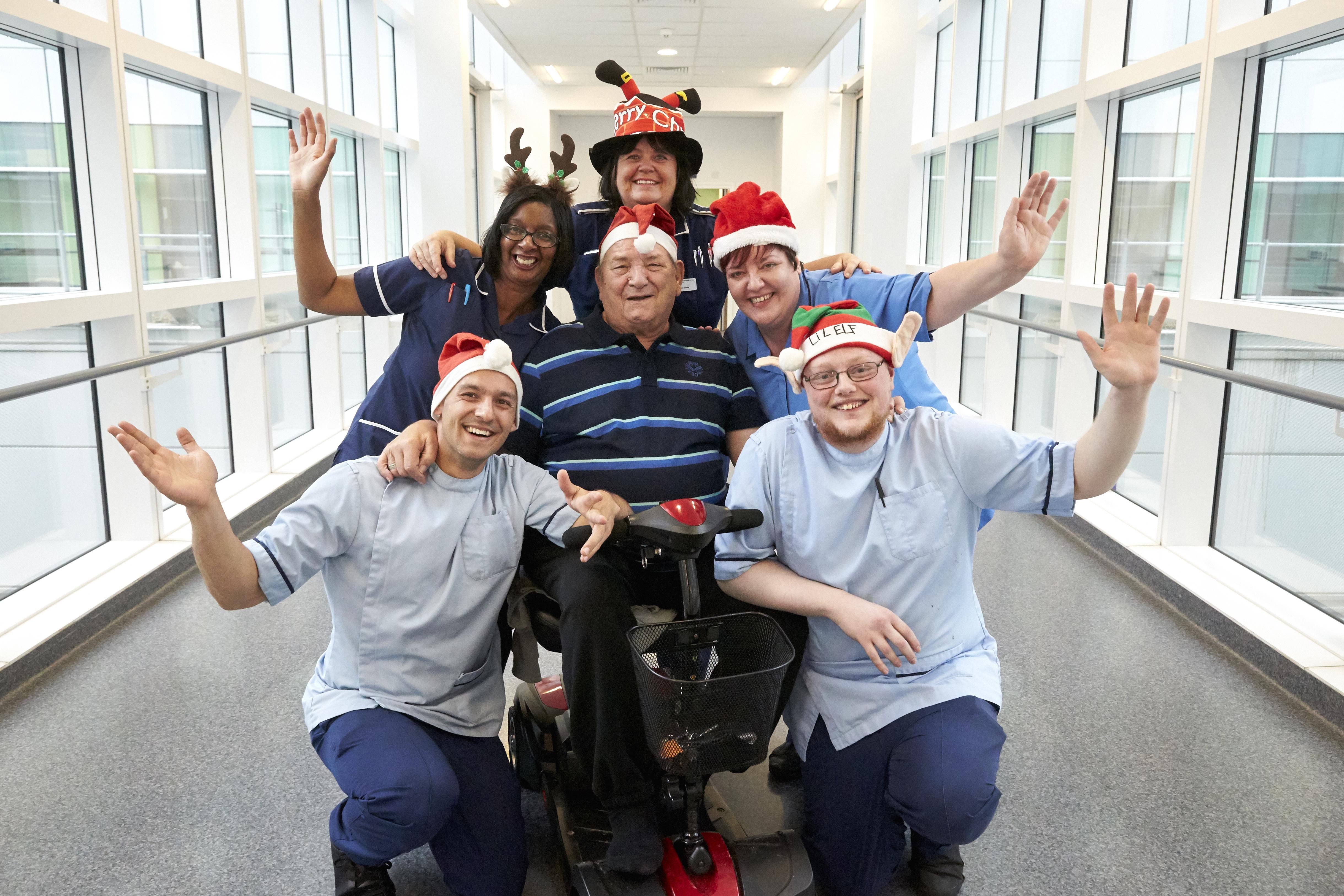 Help QEHB Charity bring Christmas to patients
