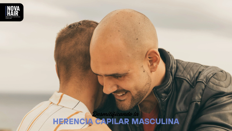 ¿Me voy a quedar pelado si mi papá es calvo?