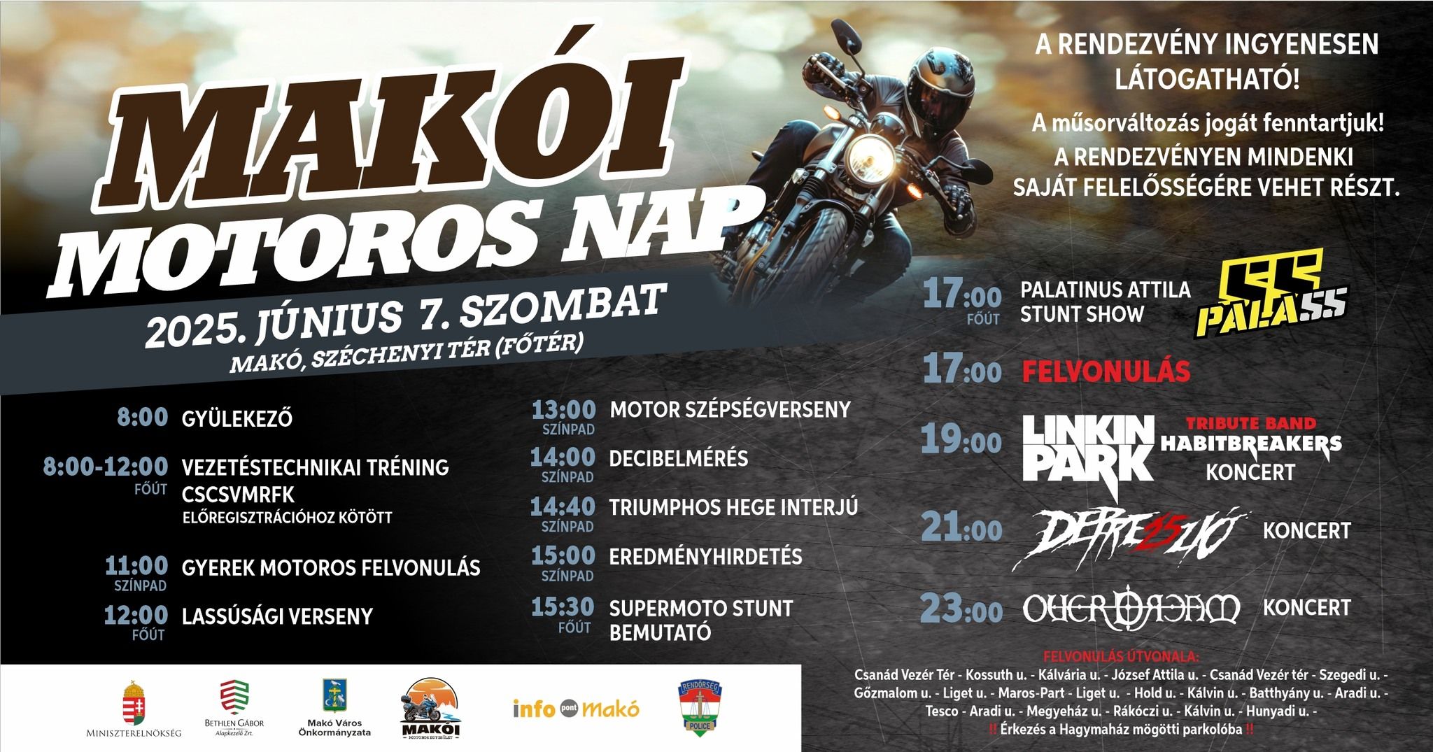 III. Makó Motorcycle Day