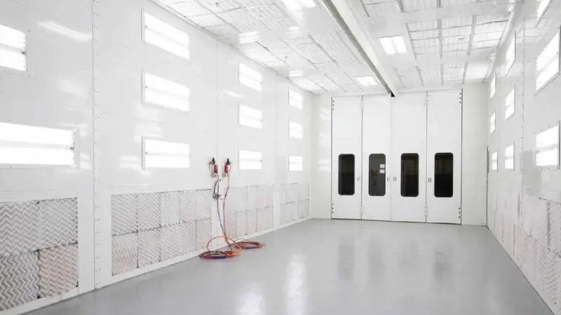 Side-Downdraft Spray Booth