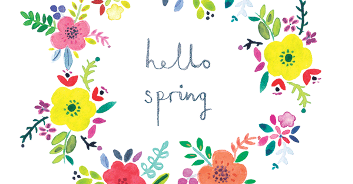 Finally spring | Scrapbook | Sally Payne