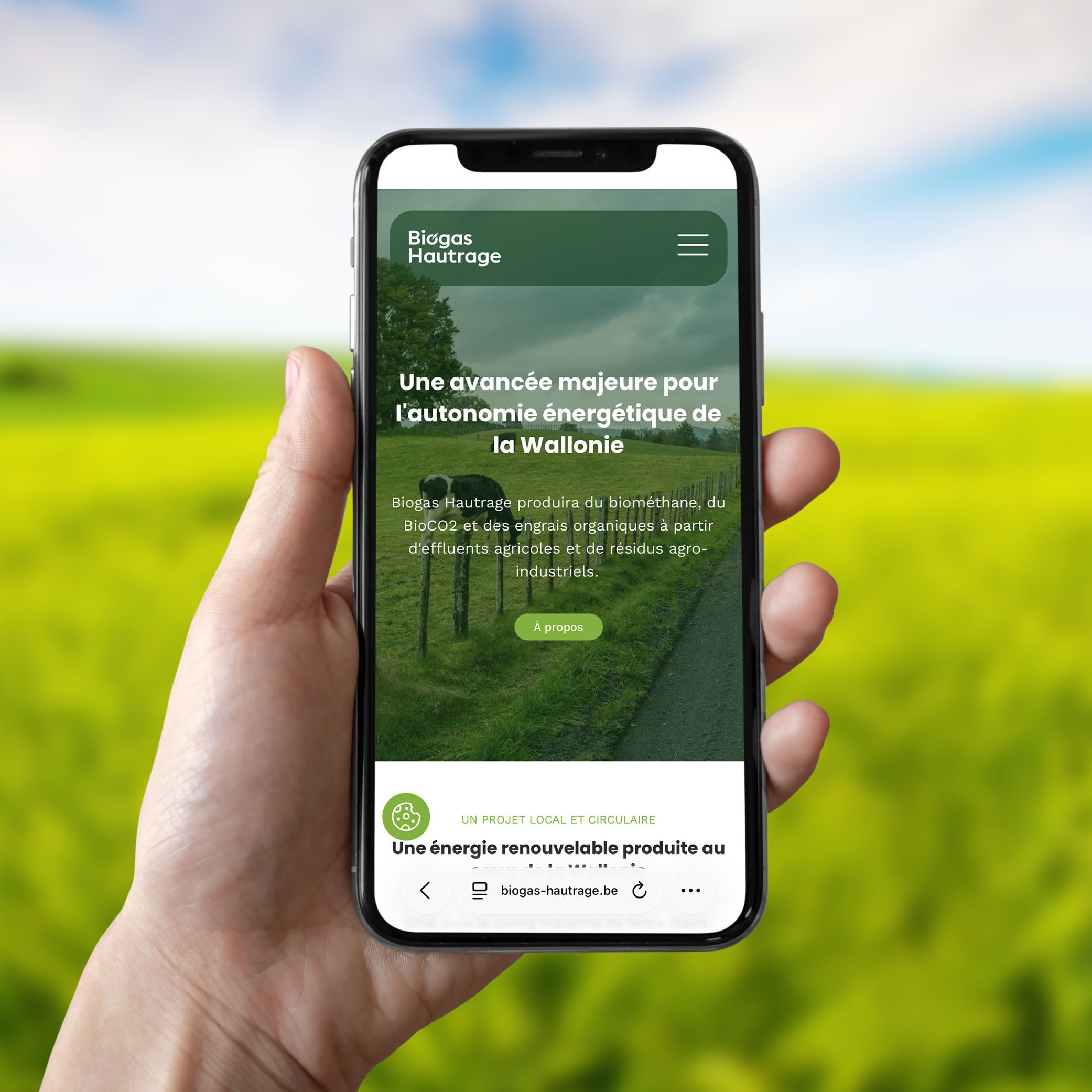 Site internet Biogas