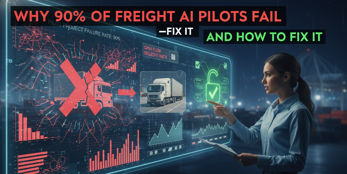 Why 90% of Freight AI Pilots Fail—and How to Fix It | Debales AI