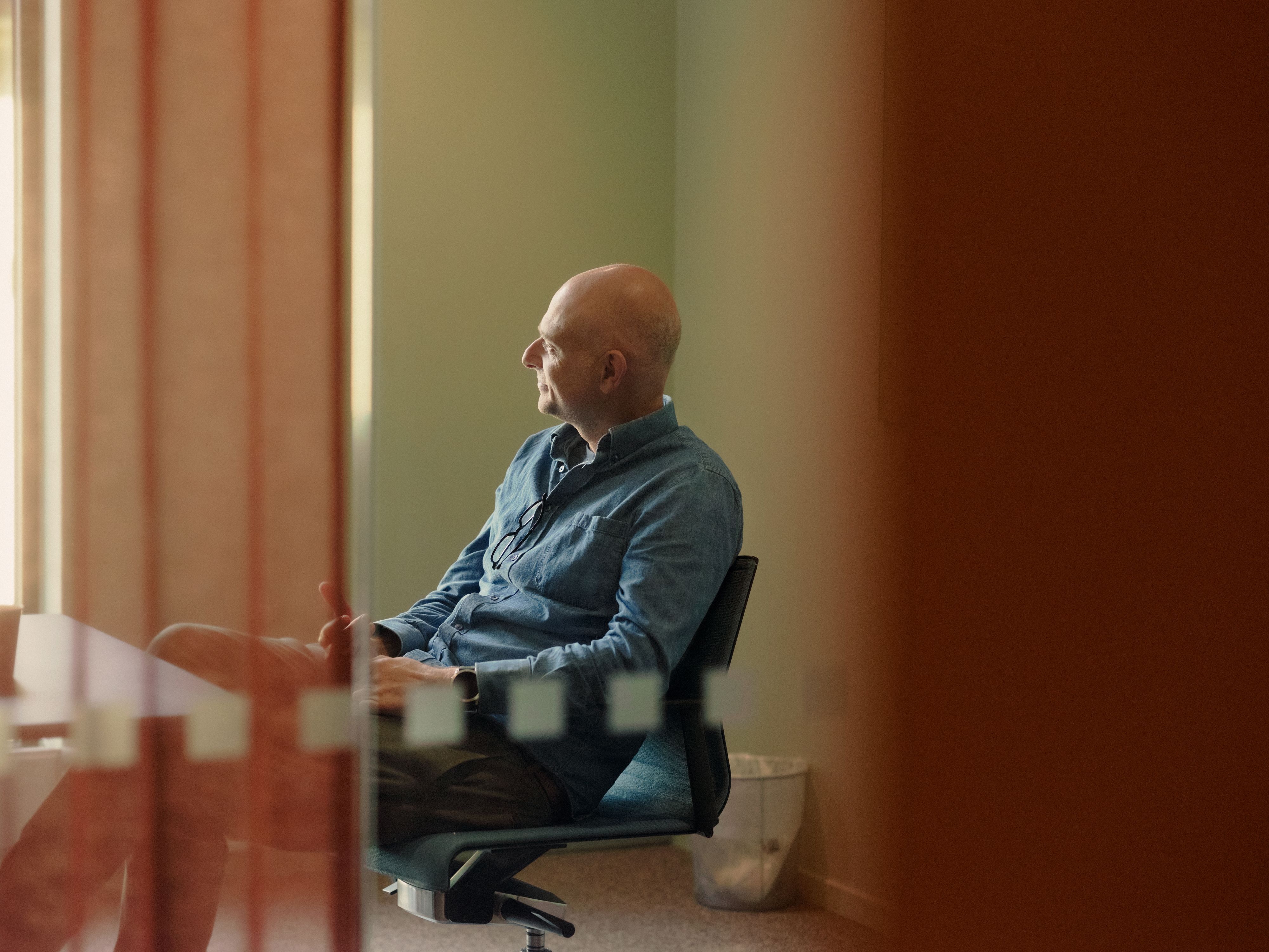 Konsulent på møterom