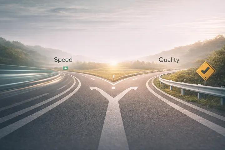 Veiskille fart vs kvalitet