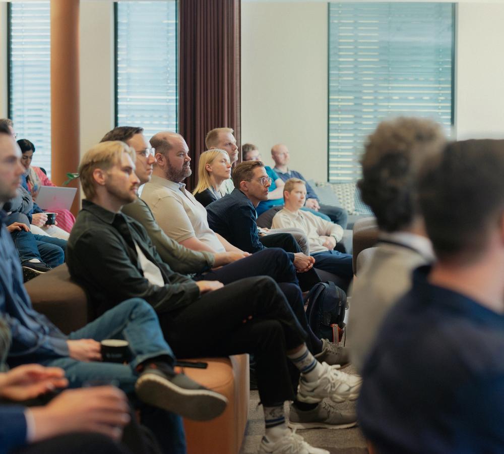 Fagdag med medarbeidere på kontoret