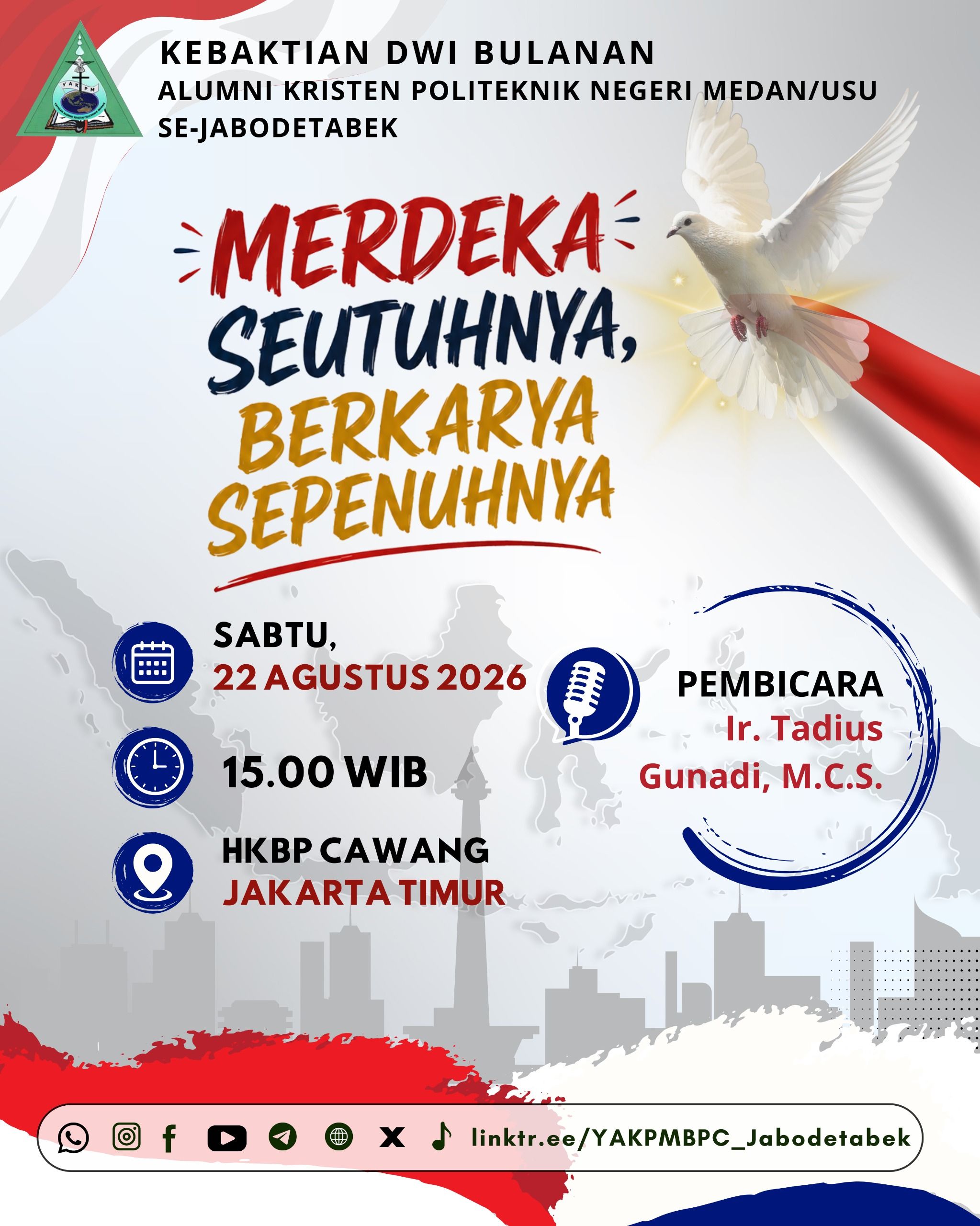 Merdeka Seutuhnya, Berkarya Sepenuhnya