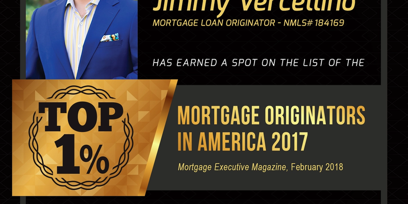 VA Loan specialist named top loan originator.