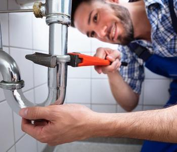 Home renovation task - plumbing.