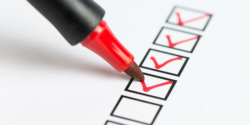 VA home loan checklist.