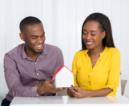 Couple planning to buy a house using a VA Loan.