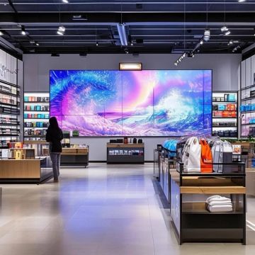 Indoor LED display screen mall products display