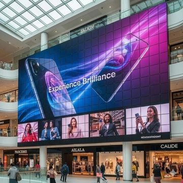 indoor airport danamic LED display screen 