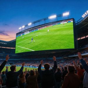 Outdoor P4 LED display screen