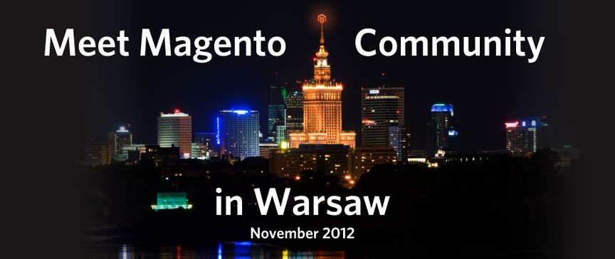 Meet Magento Community in Warsaw - November 2012. A photo of Warsaw