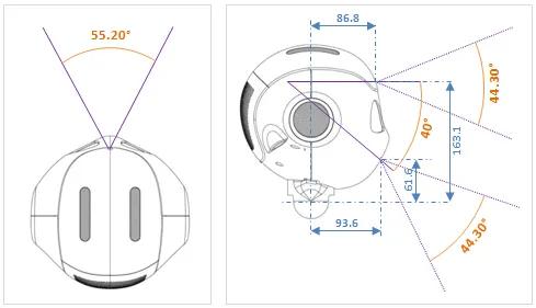 Head of the robot - Pepper