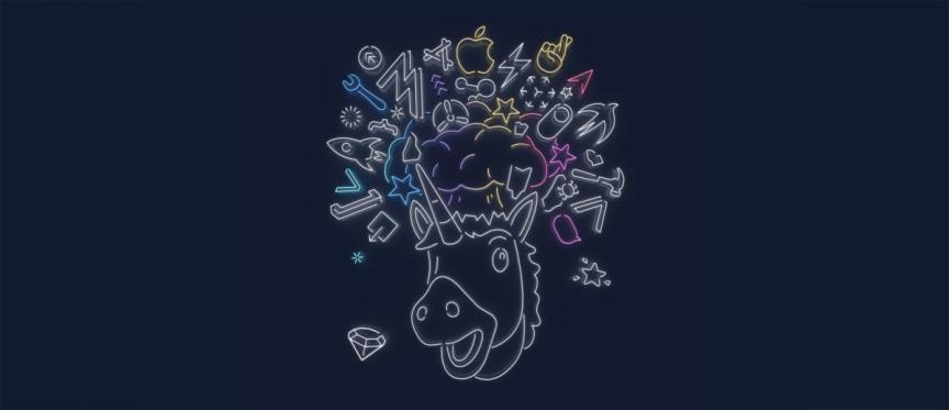 A unicorn's head exploding with ideas - blown mind