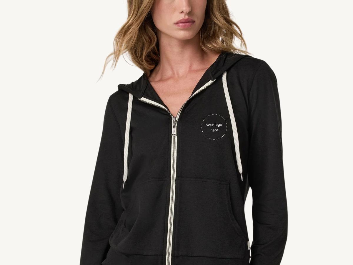 New-logo apparel handed out at an all-hands rebrand reveal.