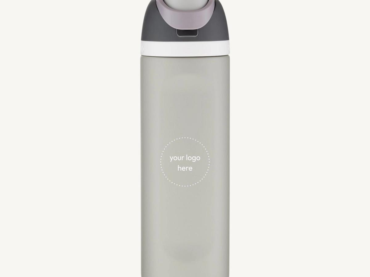 Custom Owala FreeSip 24oz with corporate logo decoration, the entry-level bottle in the Merchwell custom Owala lineup.