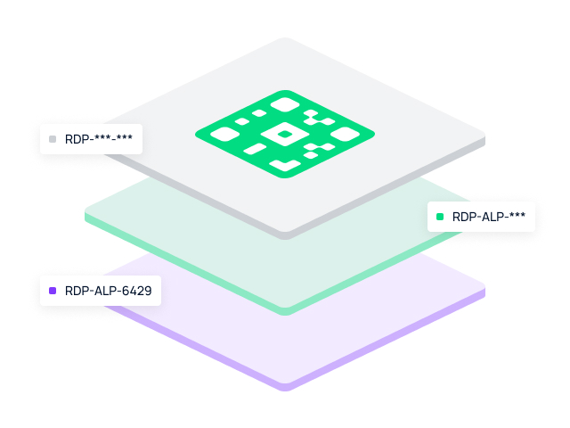 Infographic showing three levels of Digital Product Passport: Model level (for product line), Batch level (for production series), and Item level (unique serial number), illustrated with QR codes and product identifiers.
