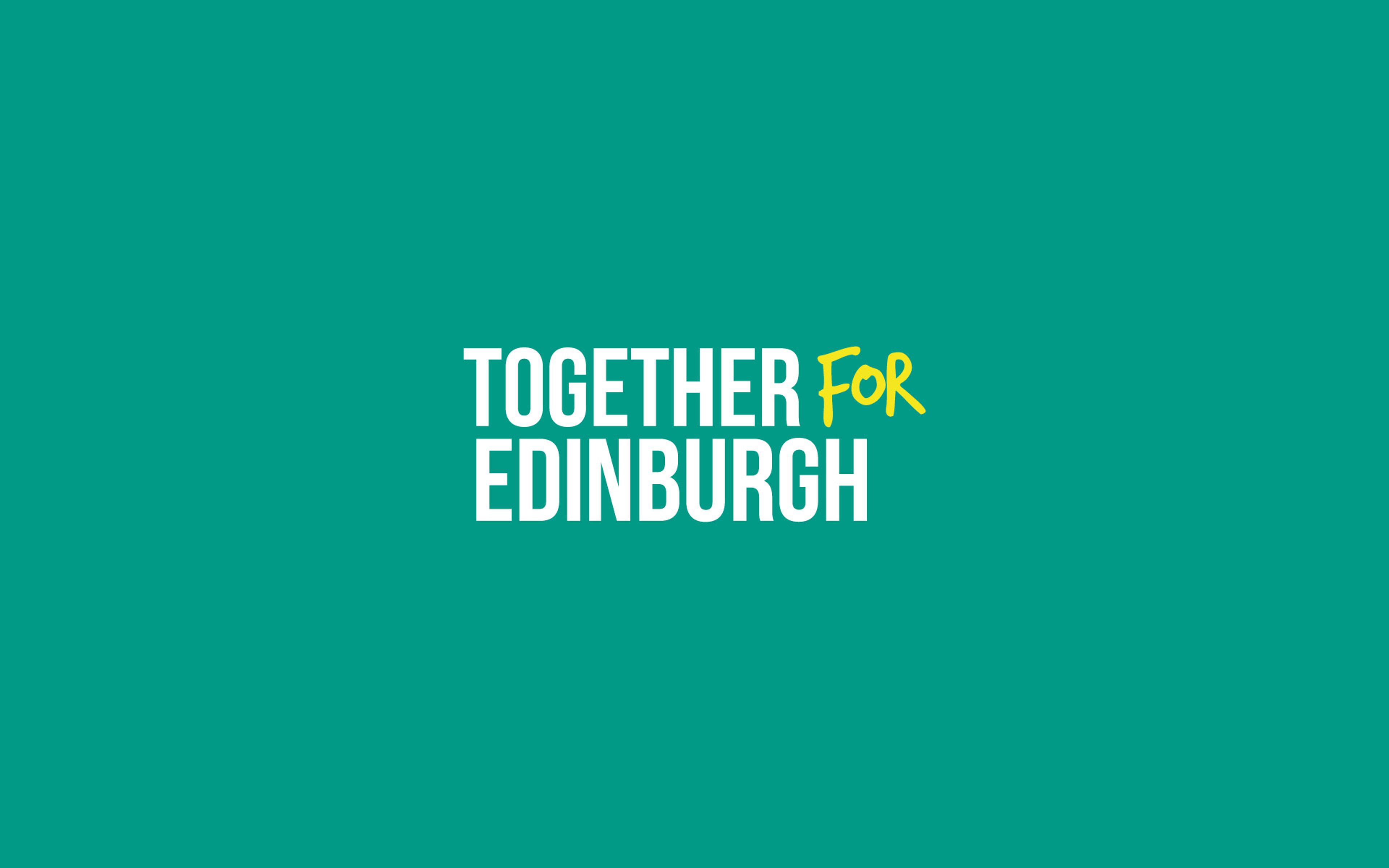 Together for Edinburgh branding