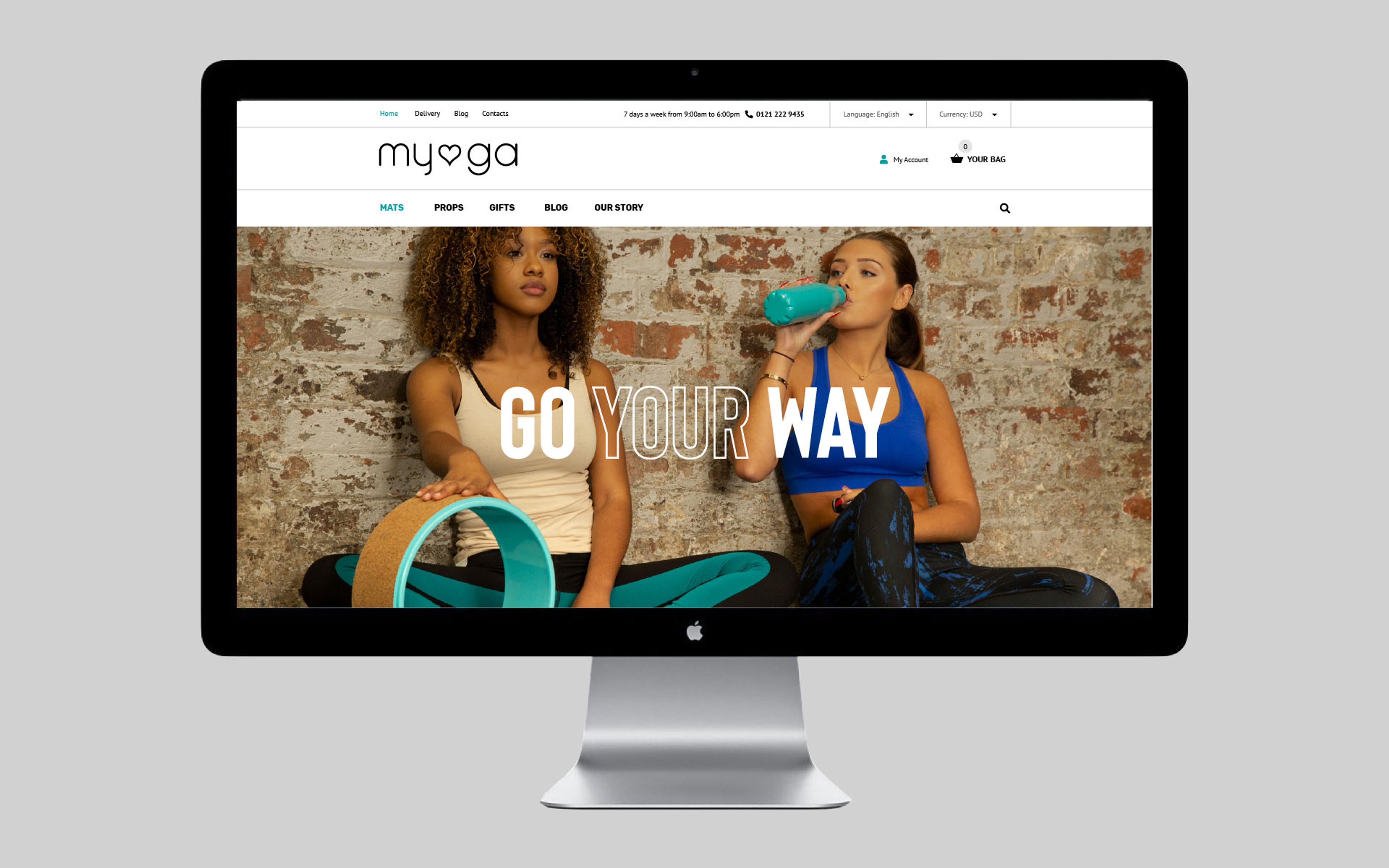 Myga website